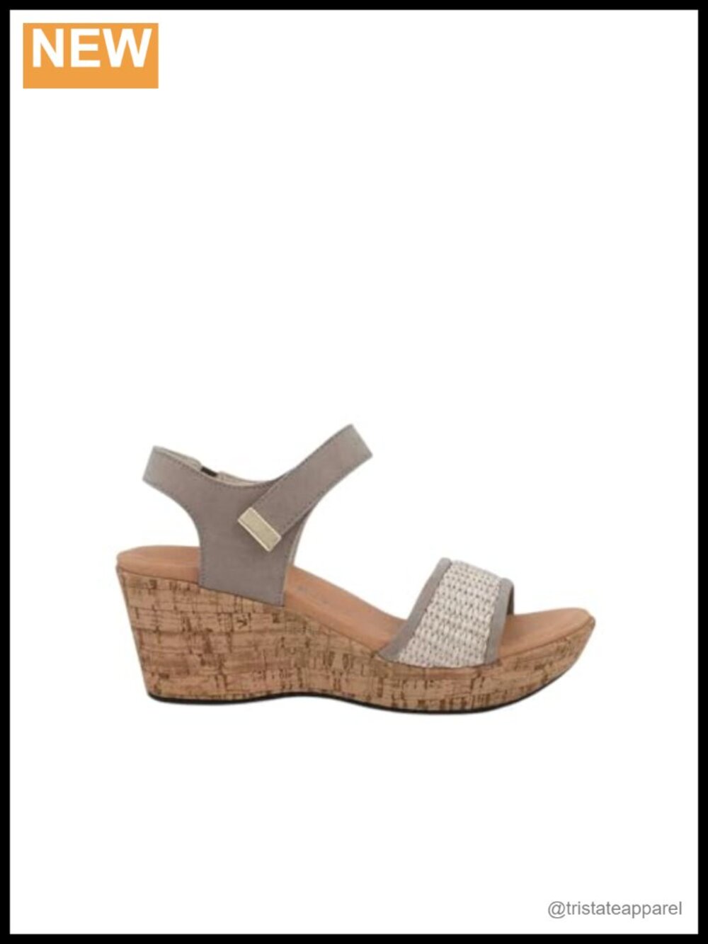 Naot Summer Raffia Wedge Sandal Leather Cork Footbed Comfort